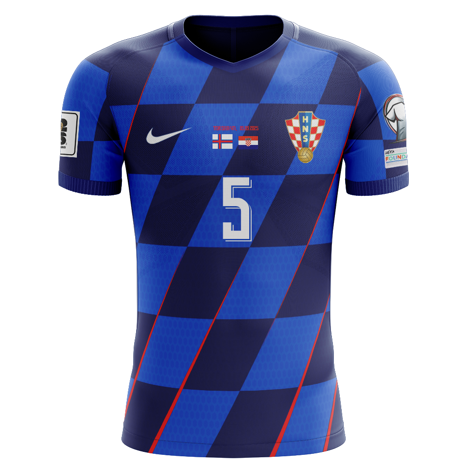 Camisola de Duje Ćaleta-Car, Croatia