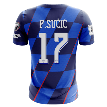Camisola de Petar Sučić, Croatia