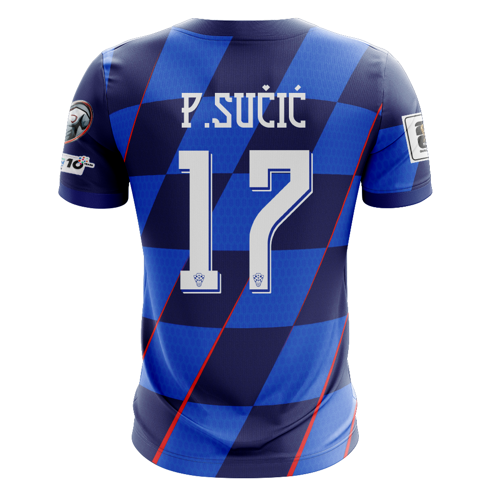 Camisola de Petar Sučić, Croatia