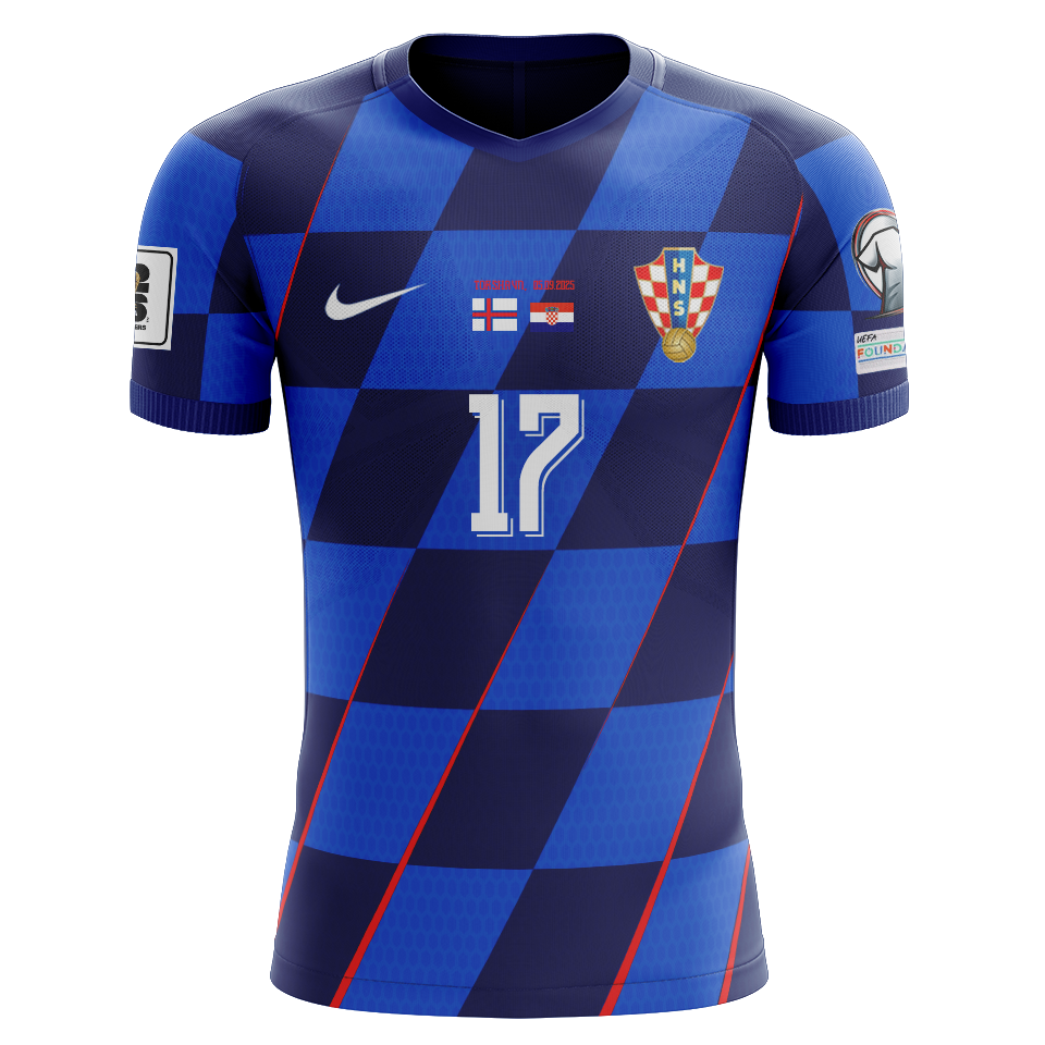 Camisola de Petar Sučić, Croatia