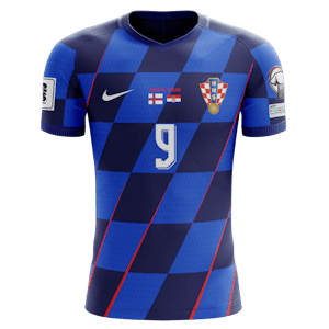 Camisola de Andrej Kramarić, Croatia