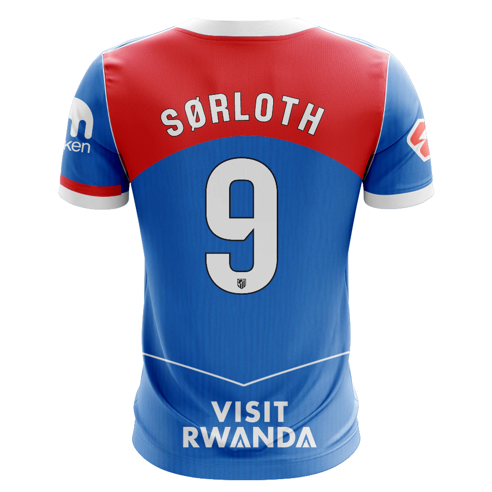 Alexander Sørloth Atlético de Madrid jersey