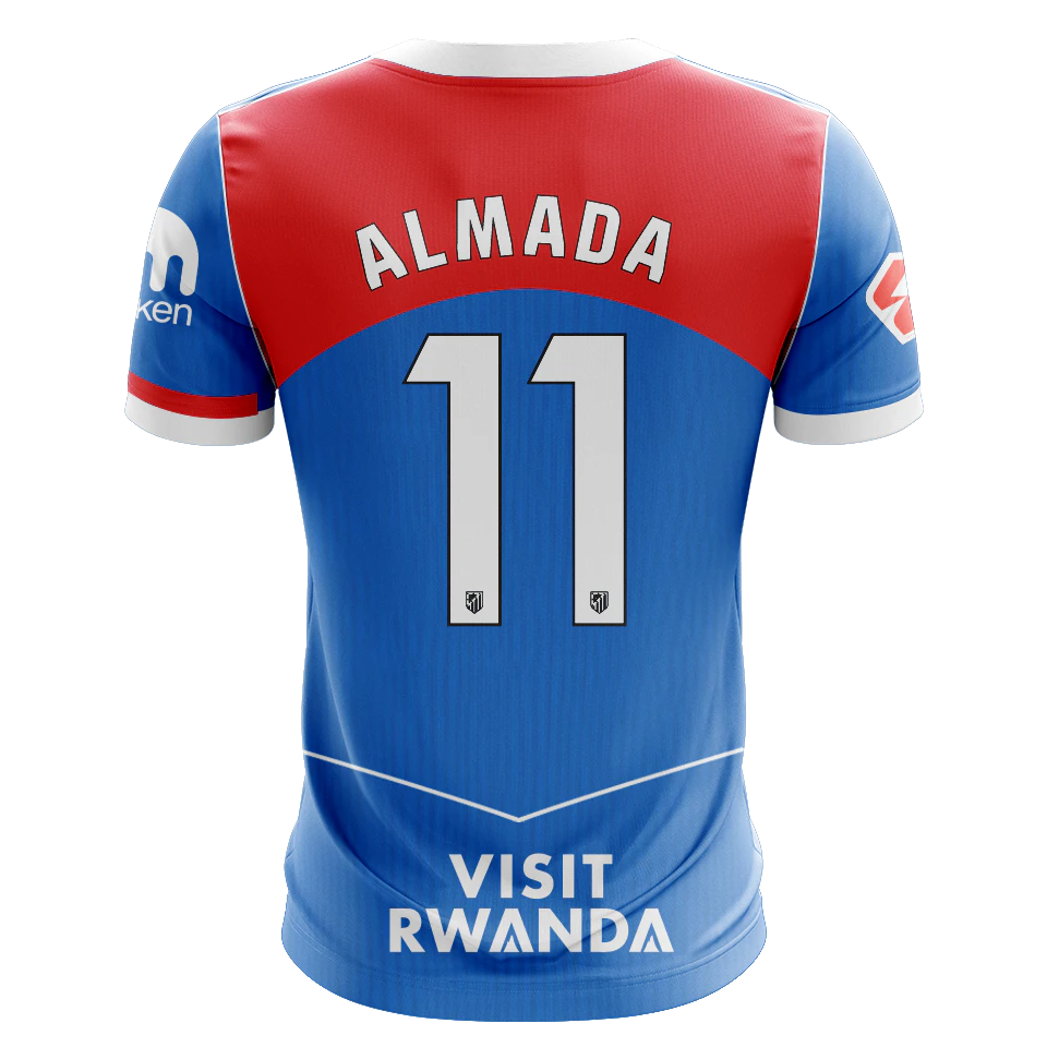 来自Atlético de Madrid的Thiago Almada球衣