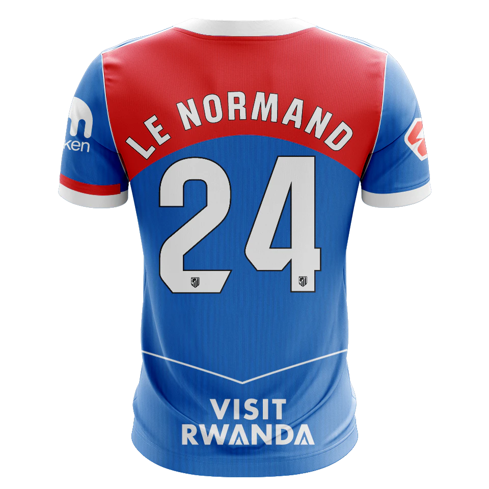 Robin Le Normand Atlético de Madrid camisa.