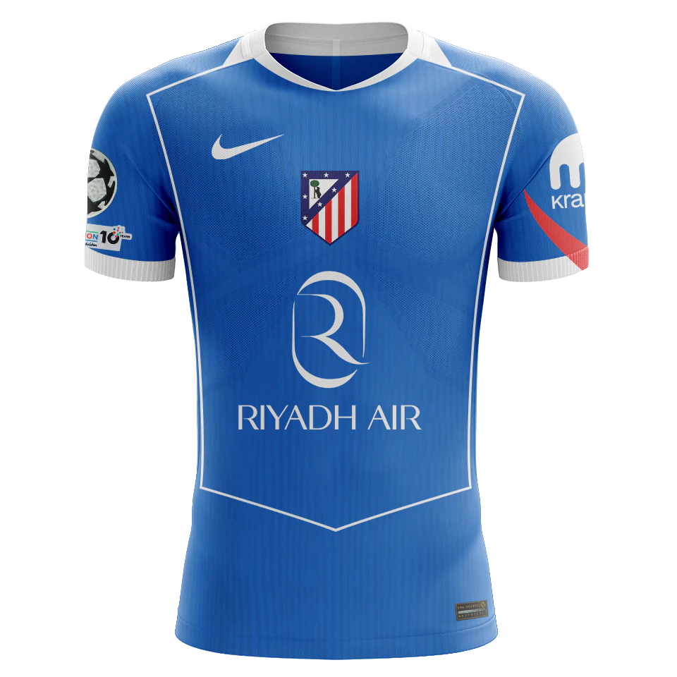 Alexander Sørloth | Galatasaray S.K. - Atlético de Madrid | MatchWornShirt