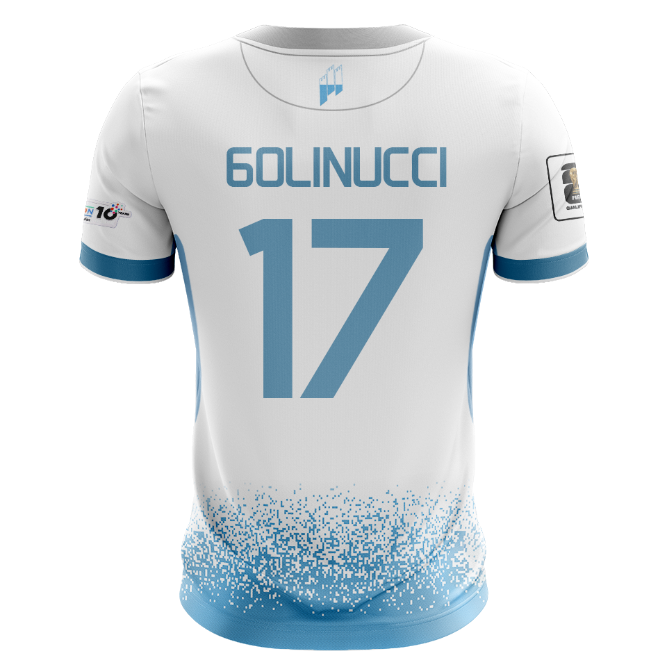 Alessandro Golinucci San Marino shirt