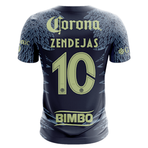 Alejandro Zendejas Club América jersey