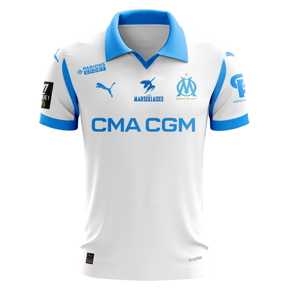 Arthur Vermeeren Olympique de Marseille shirt
