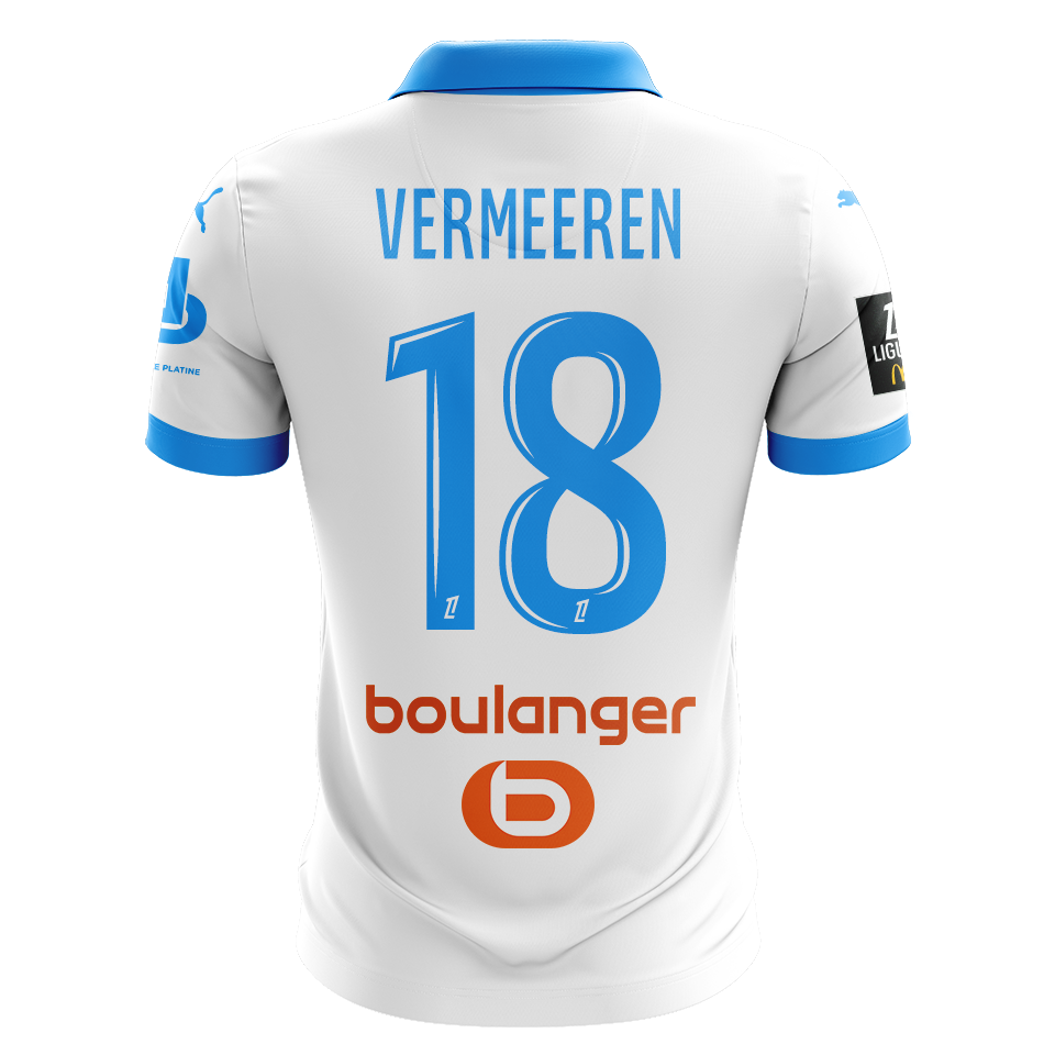 Arthur Vermeeren Olympique de Marseille shirt