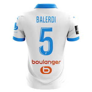 Leonardo Balerdi Olympique de Marseille jersey