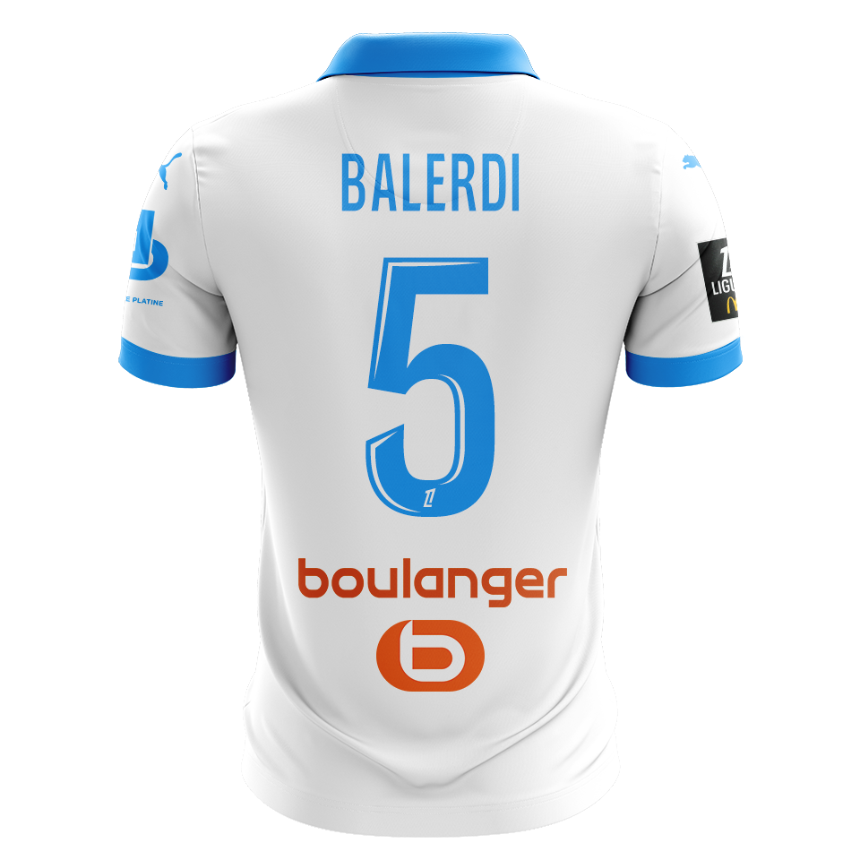 Leonardo Balerdi Olympique de Marseille jersey