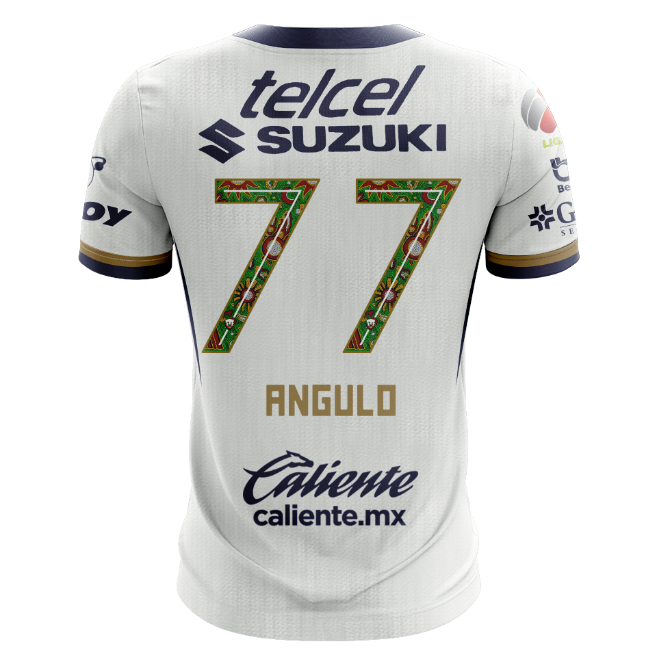 Álvaro Angulo Pumas jersey