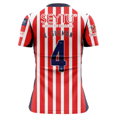 来自Guadalajara Women的Kinberly Guzmán球衣