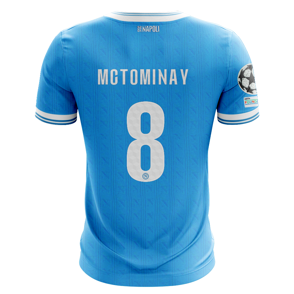 Scott McTominay SSC Napoli shirt