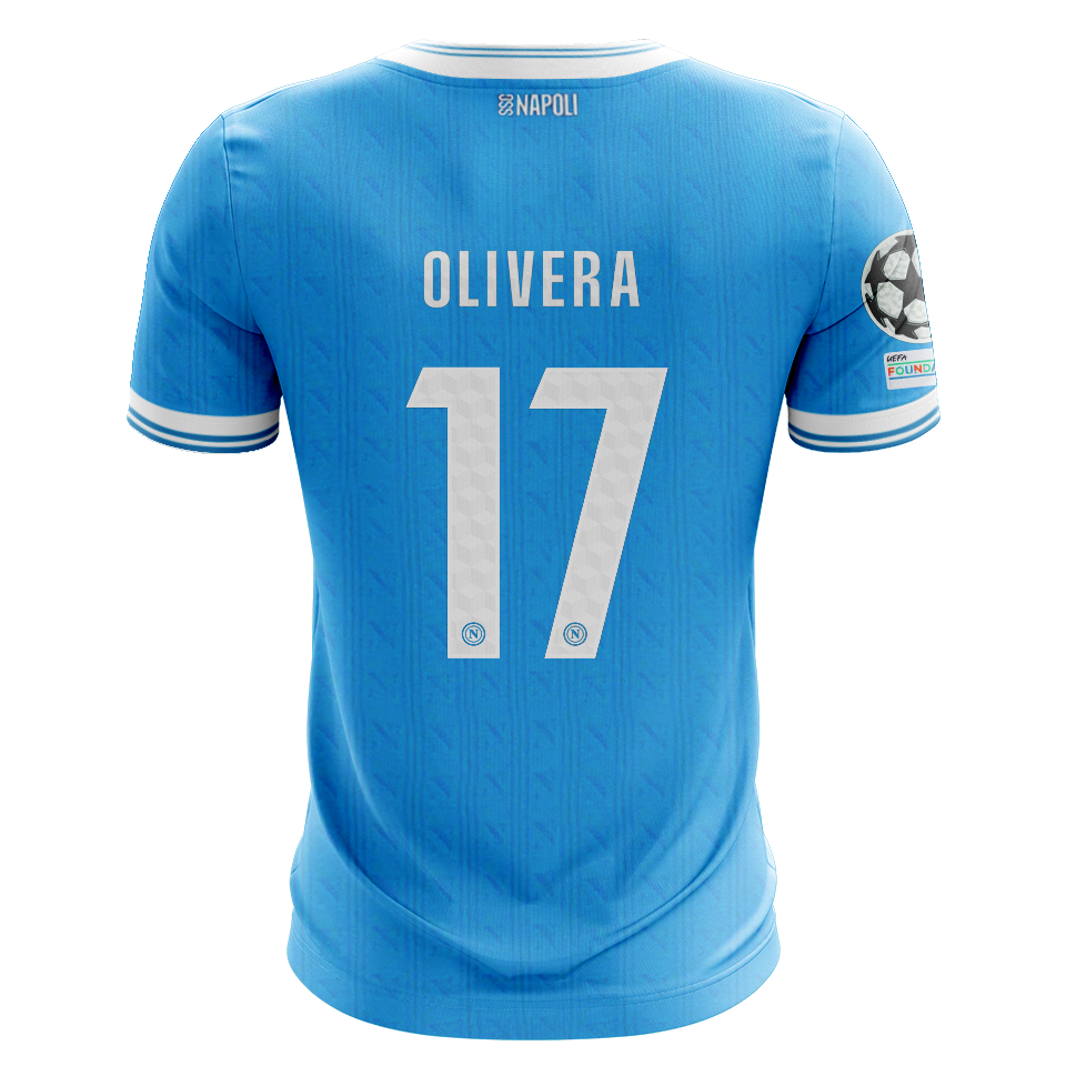 Mathías Olivera SSC Napoli shirt