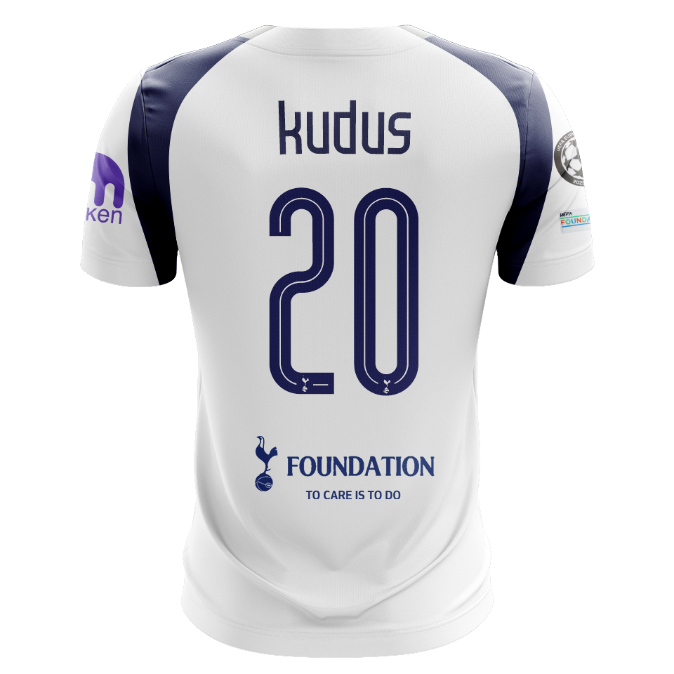 Mohammed Kudus Tottenham Hotspur jersey