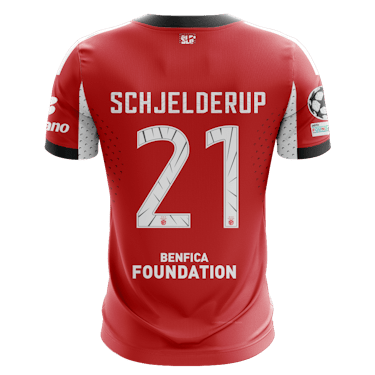 Andreas Schjelderup SL Benfica shirt