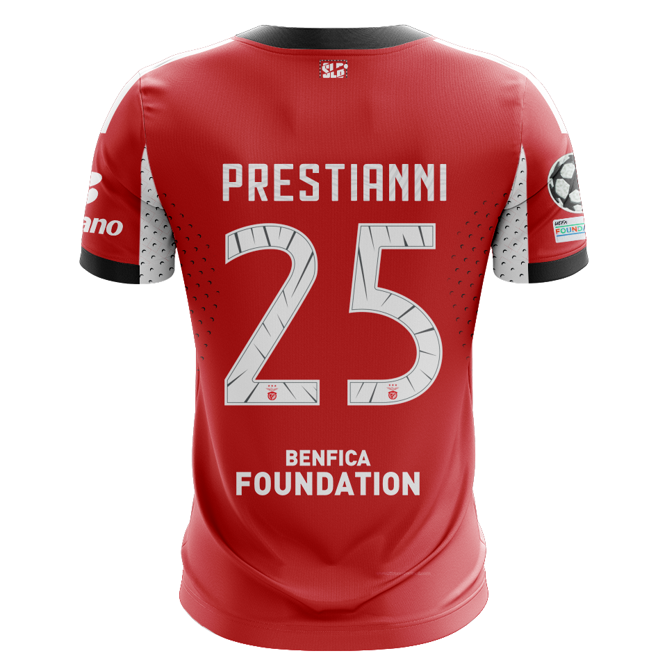 Gianluca Prestianni SL Benfica shirt