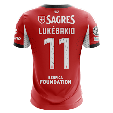 サッカーユニフォーム SL Benfica W Official SL Benfica Soccer Game-Worn Jerseys Auctions - MatchWornShirt