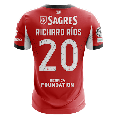 Official SL Benfica Soccer Game-Worn Jerseys Auctions - MatchWornShirt