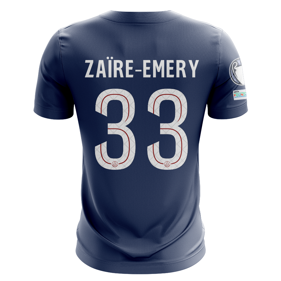 Warren Zaïre-Emery Paris Saint-Germain jersey