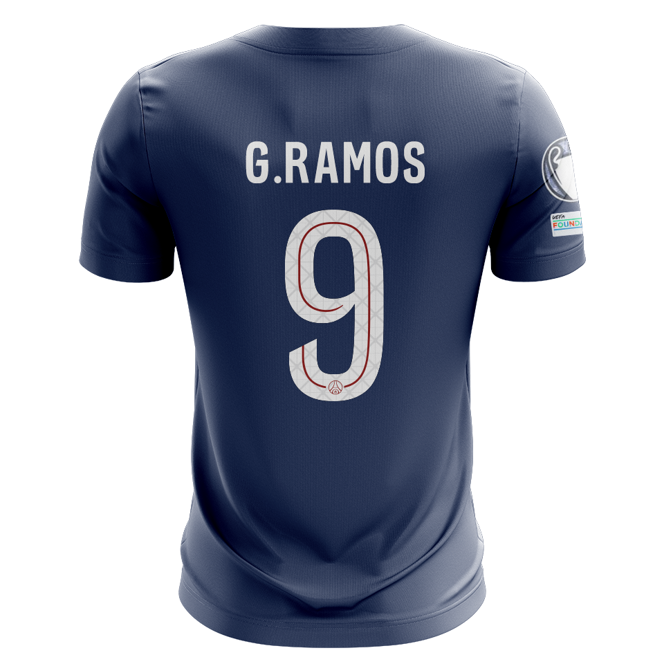 Gonçalo Ramos Paris Saint-Germain shirt