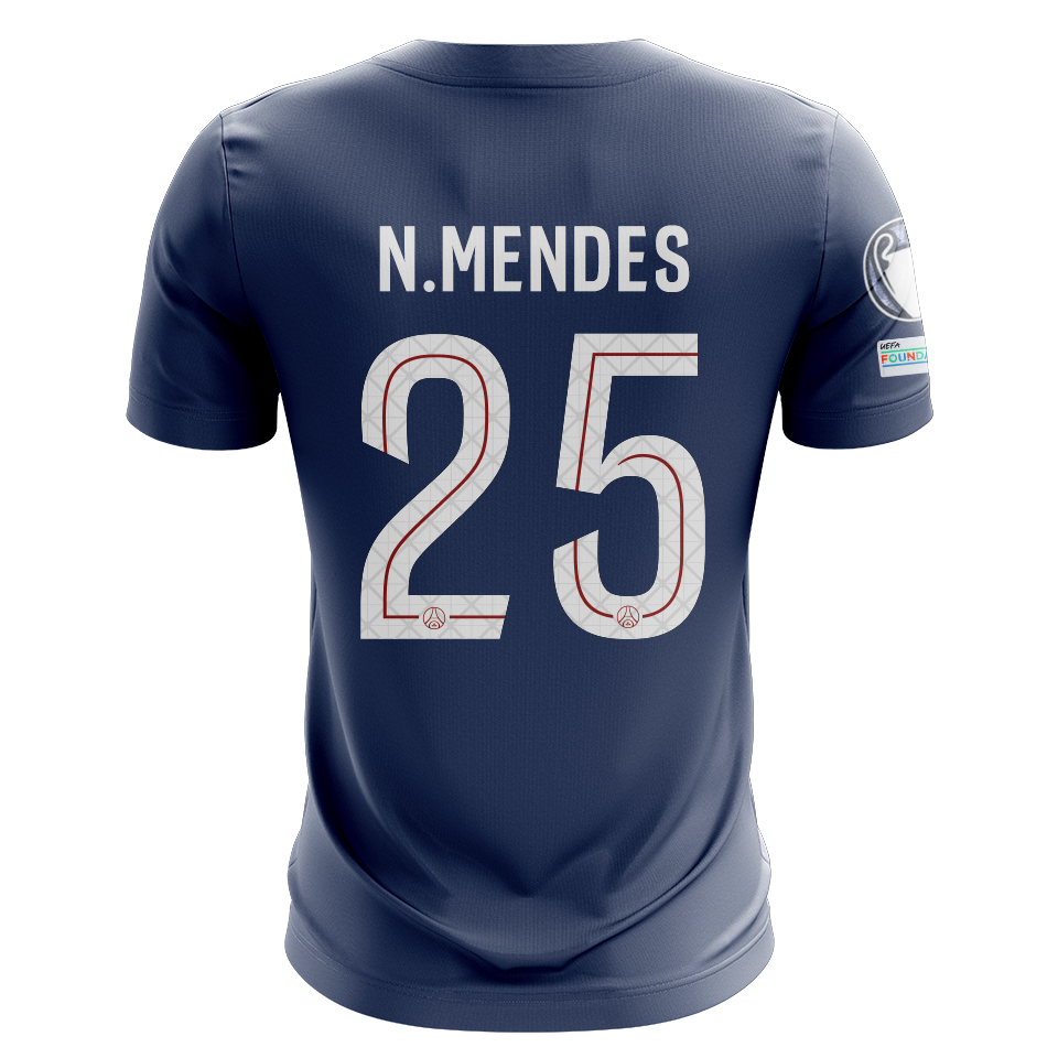 Maillot de Nuno Mendes (Paris Saint-Germain)
