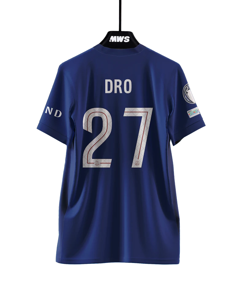 来自Paris Saint-Germain的Dro Fernández球衣