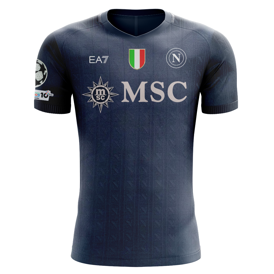 Kevin De Bruyne SSC Napoli jersey