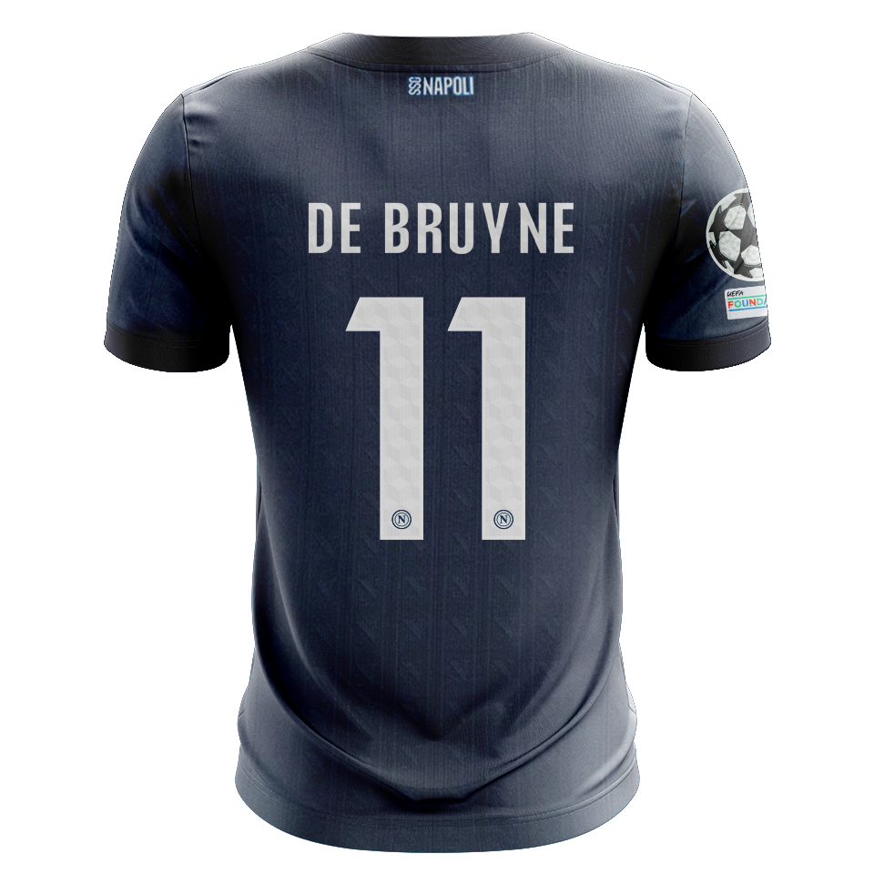 Kevin De Bruyne | Manchester City - Napoli | MatchWornShirt