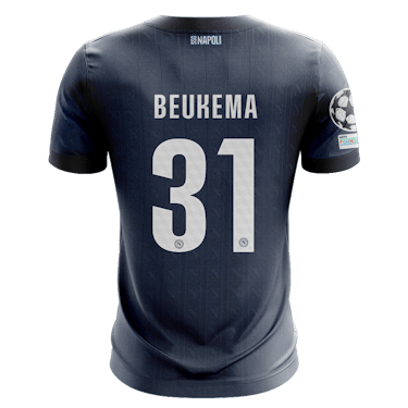 Maillot de Sam Beukema (SSC Napoli)