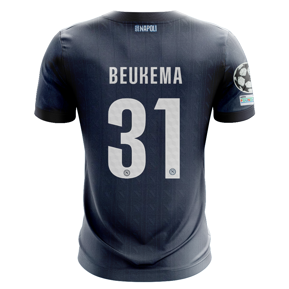 Sam Beukema SSC Napoli shirt