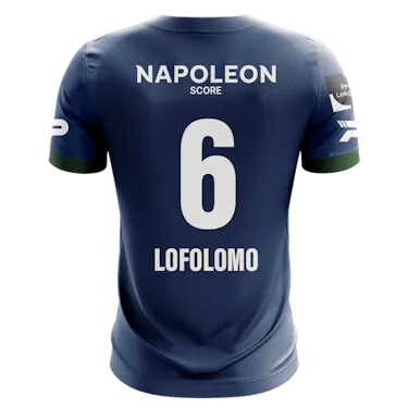 Enrique Lofolomo SV Zulte Waregem jersey