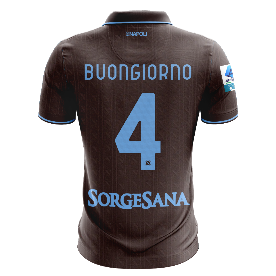Alessandro Buongiorno SSC Napoli shirt