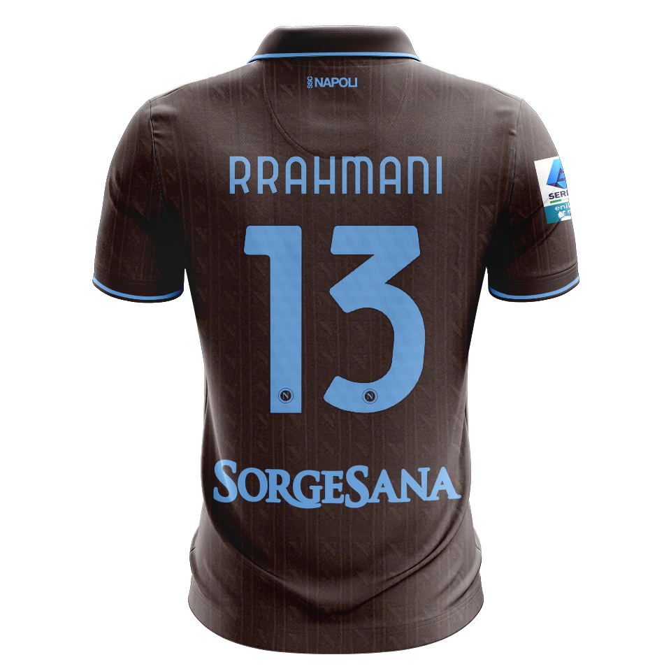 Amir Rrahmani | Lazio - Napoli | MatchWornShirt
