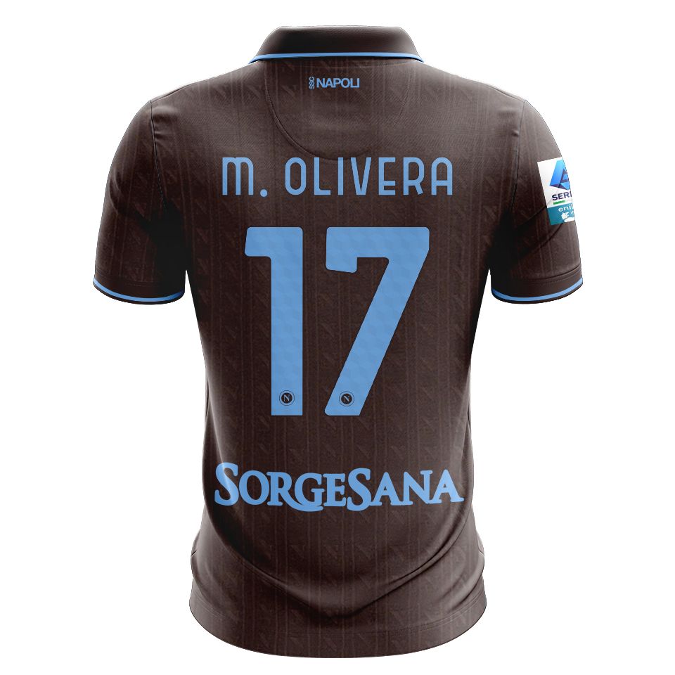 Mathías Olivera SSC Napoli shirt