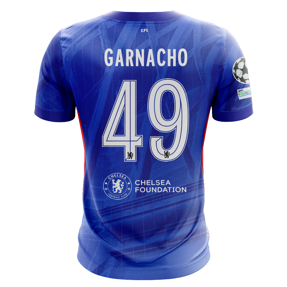 Alejandro Garnacho Chelsea shirt