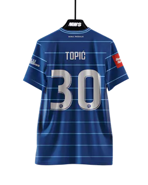 Maglia di Fran Topić (Dinamo Zagreb)