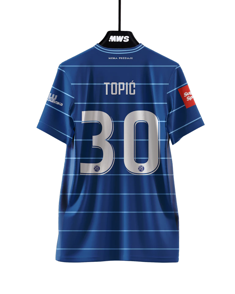 Maglia di Fran Topić (Dinamo Zagreb)