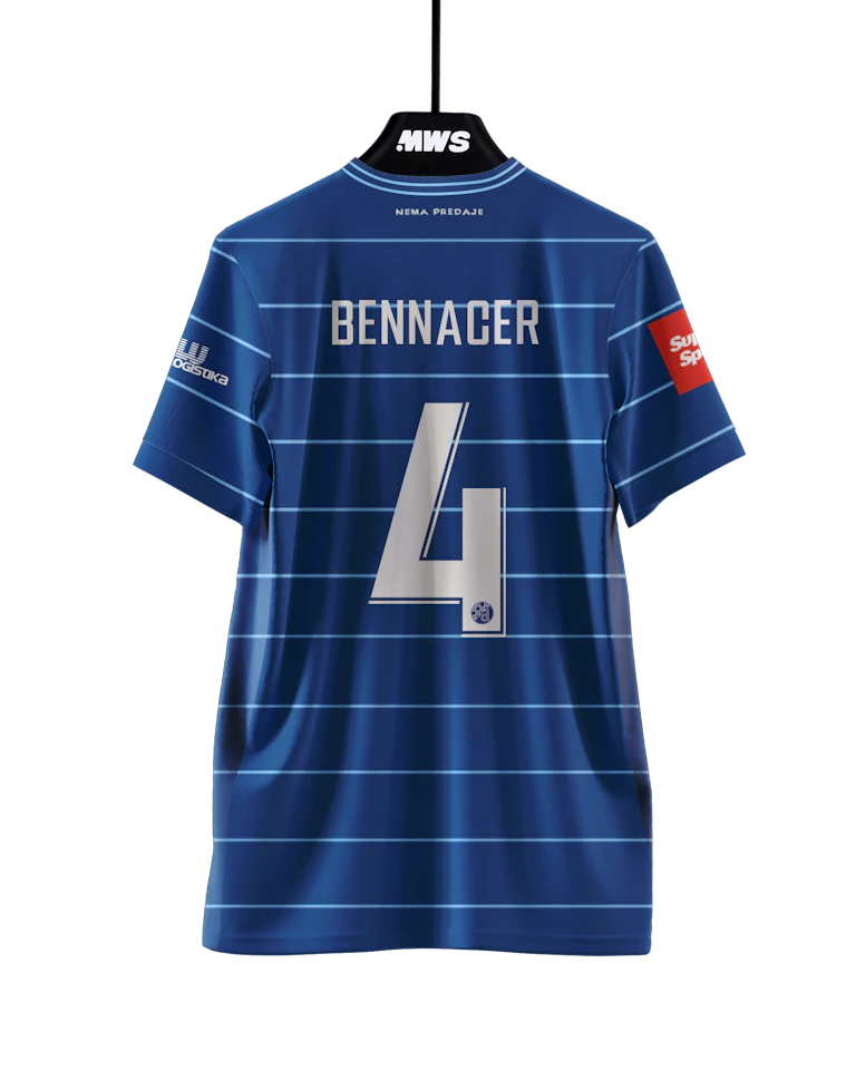 Ismaël Bennacer Dinamo Zagreb shirt