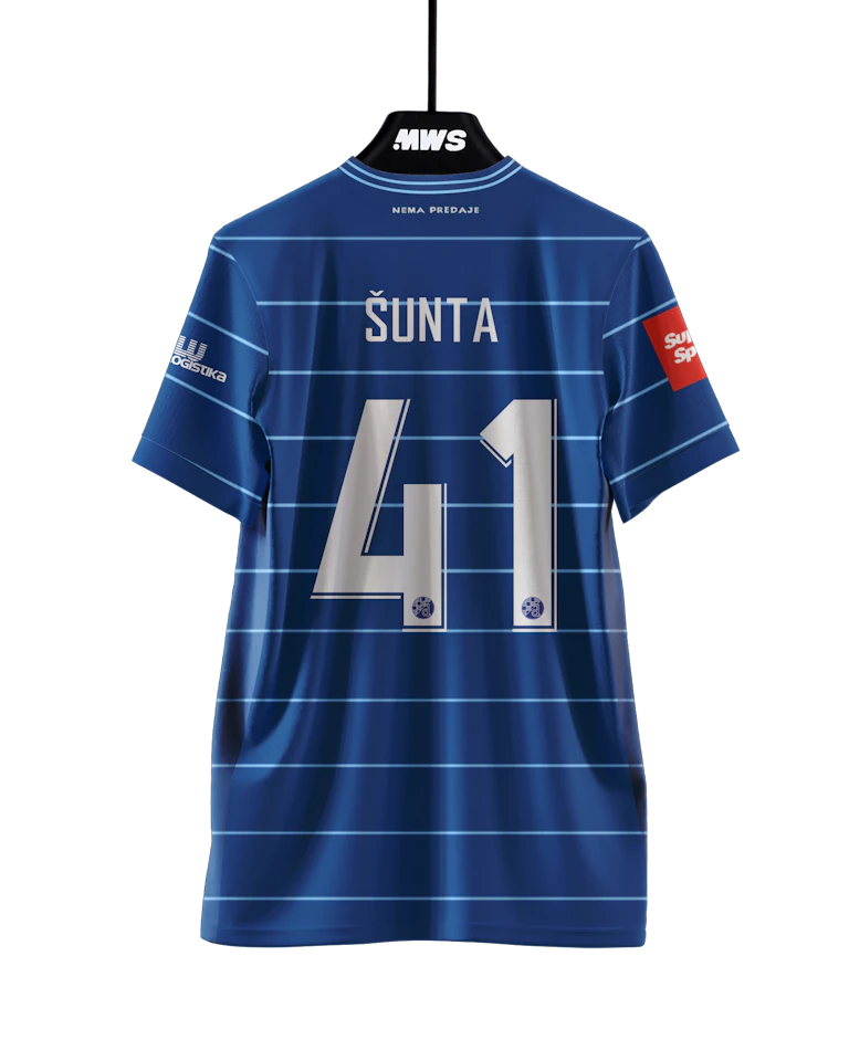 Dinamo Zagreb-Trikot von Sven Šunta