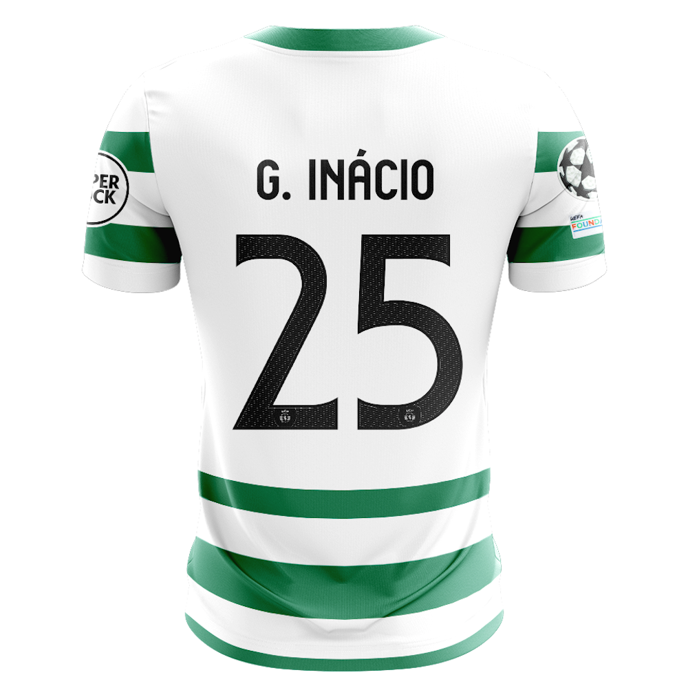 Inacio Kit Gonçalo Inácio | Sporting CP - Paris Saint-Germain | MatchWornShirt