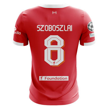 Dominik Szoboszlai Liverpool jersey