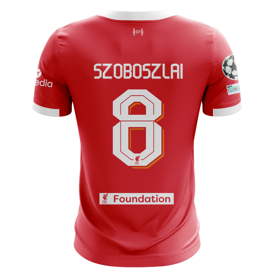 Dominik Szoboszlai Liverpool jersey