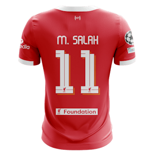 Mohamed Salah  Liverpool jersey