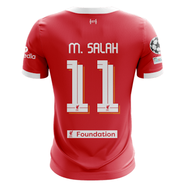 Mohamed Salah  Liverpool jersey