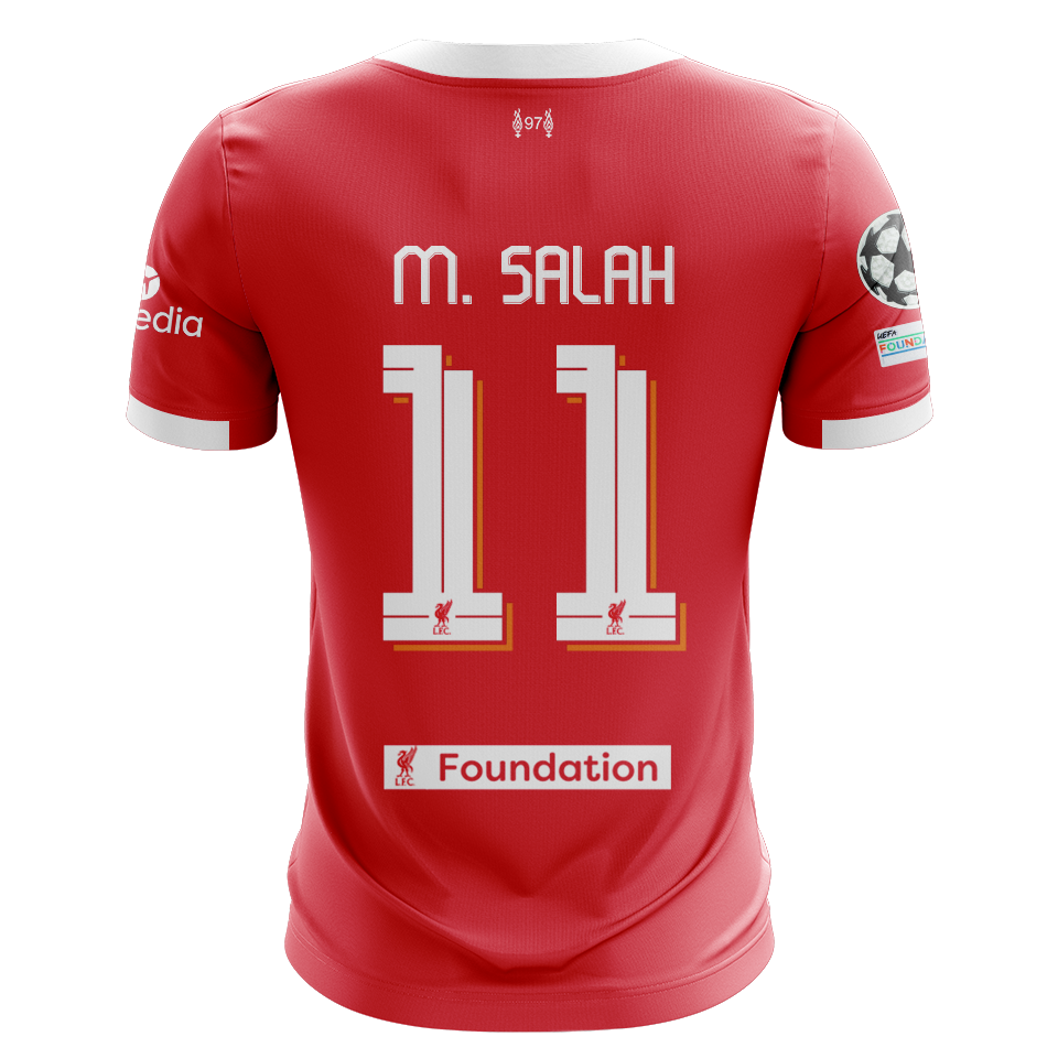 Mohamed Salah  Liverpool jersey
