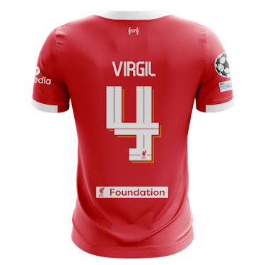 Virgil van Dijk Liverpool jersey