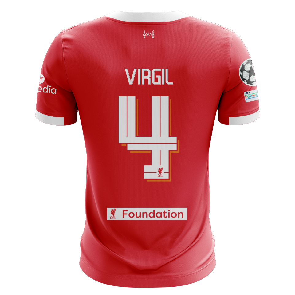 Virgil van Dijk Liverpool jersey