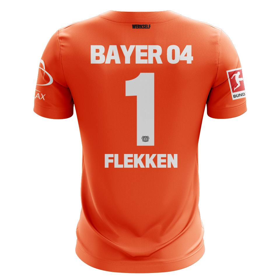 Mark Flekken Bayer Leverkusen shirt